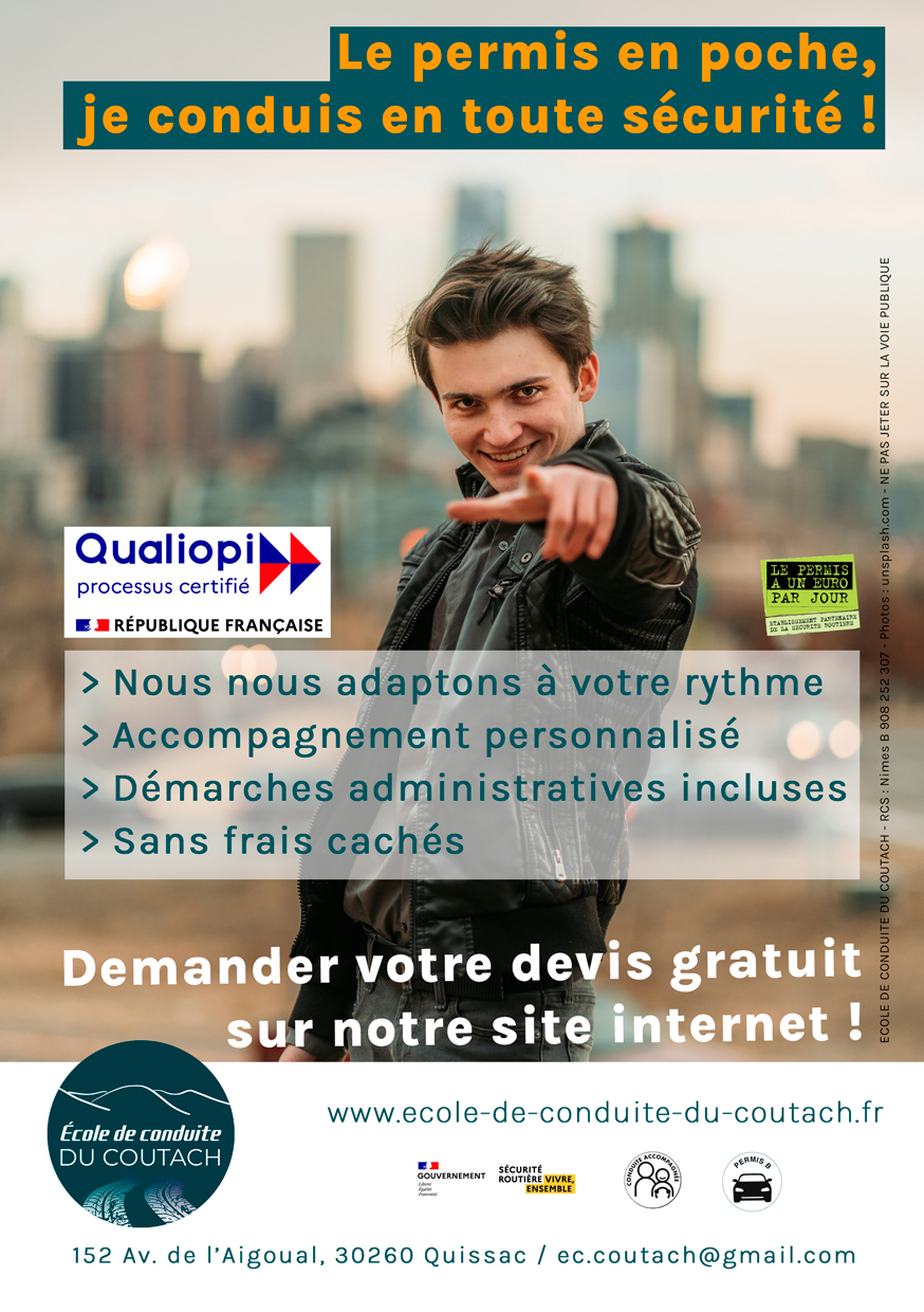 École de conduite du Coutach