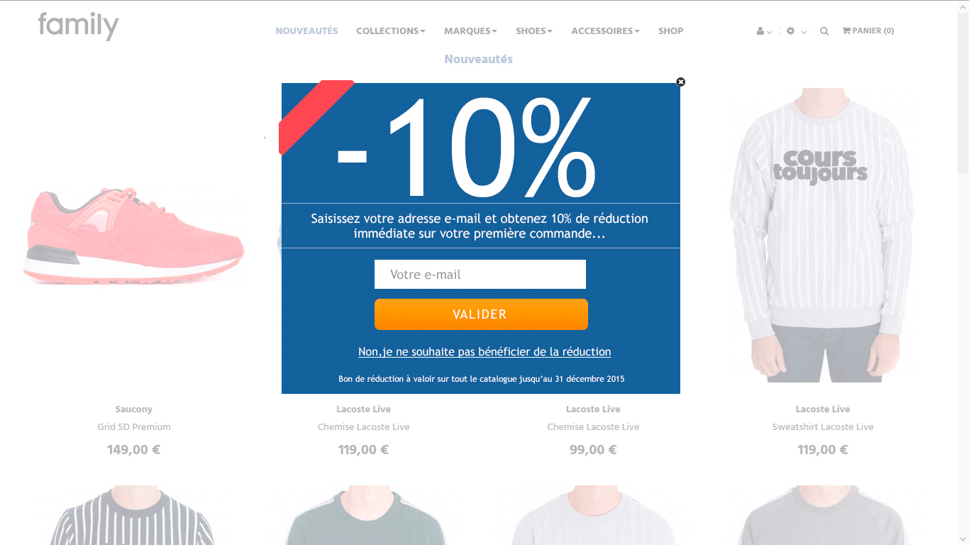 FAMILY - E-commerce